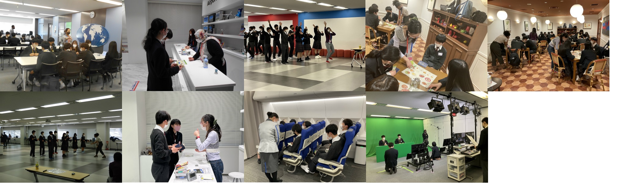 中３「体験型 語学研修」１日目